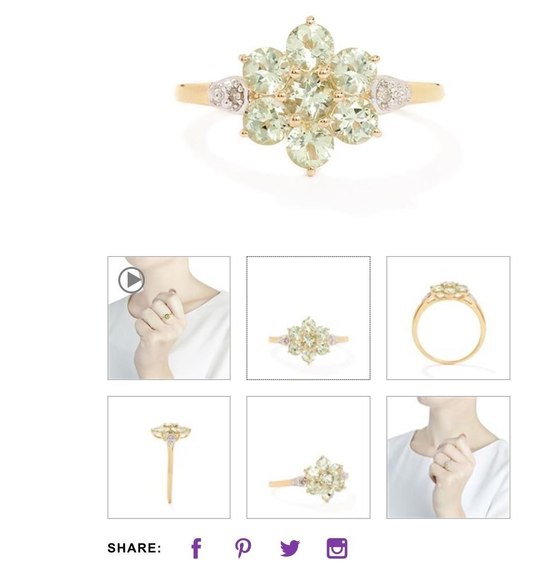 Engagement ring 3D print model_6