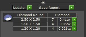 Engagement ring 3D print model_9