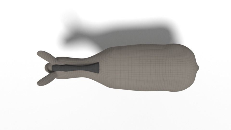 Cartoon Donkey 3D model_17