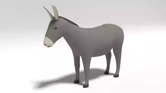 Cartoon Donkey