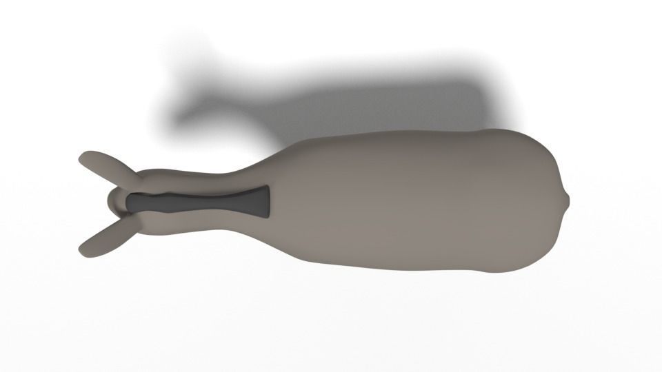 Cartoon Donkey 3D model_8