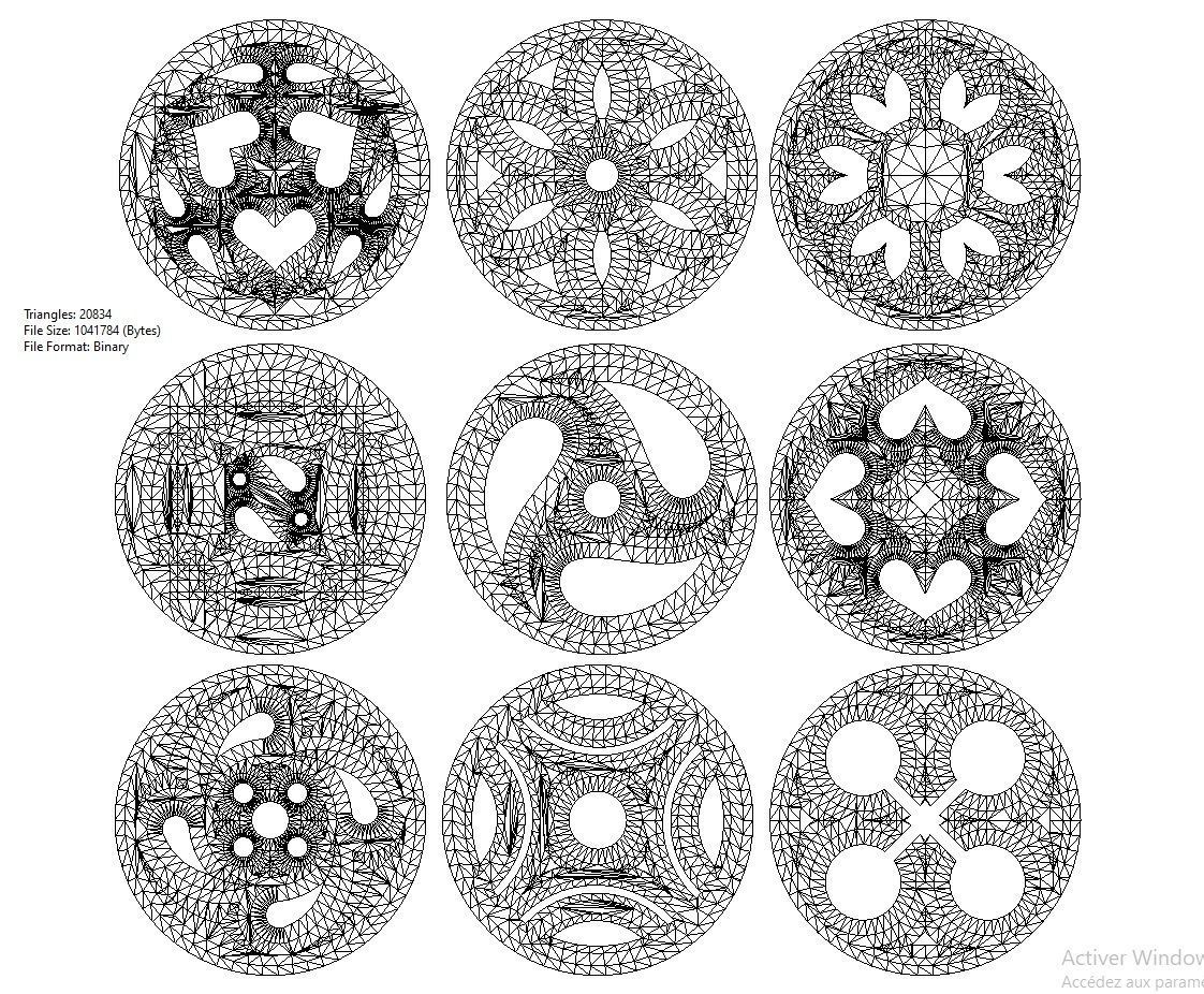 9 medieval ornaments 3D print model_23