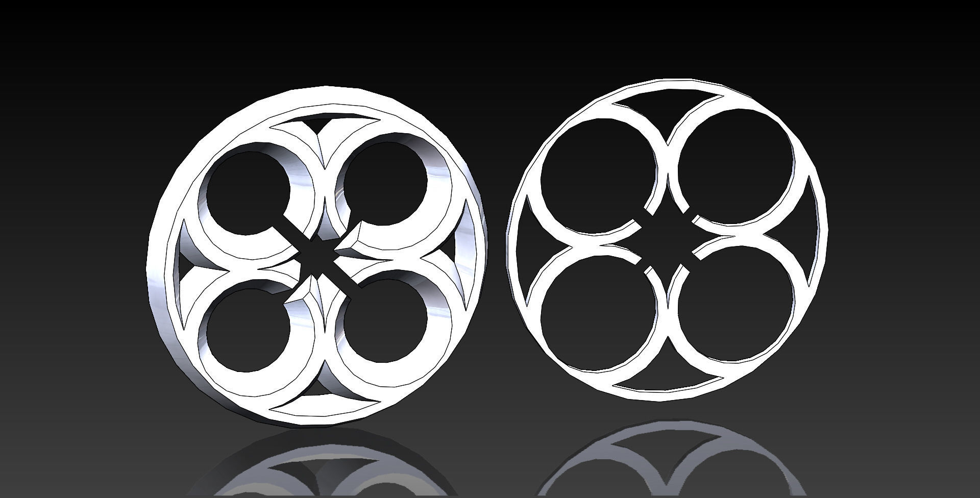 9 medieval ornaments 3D print model_17