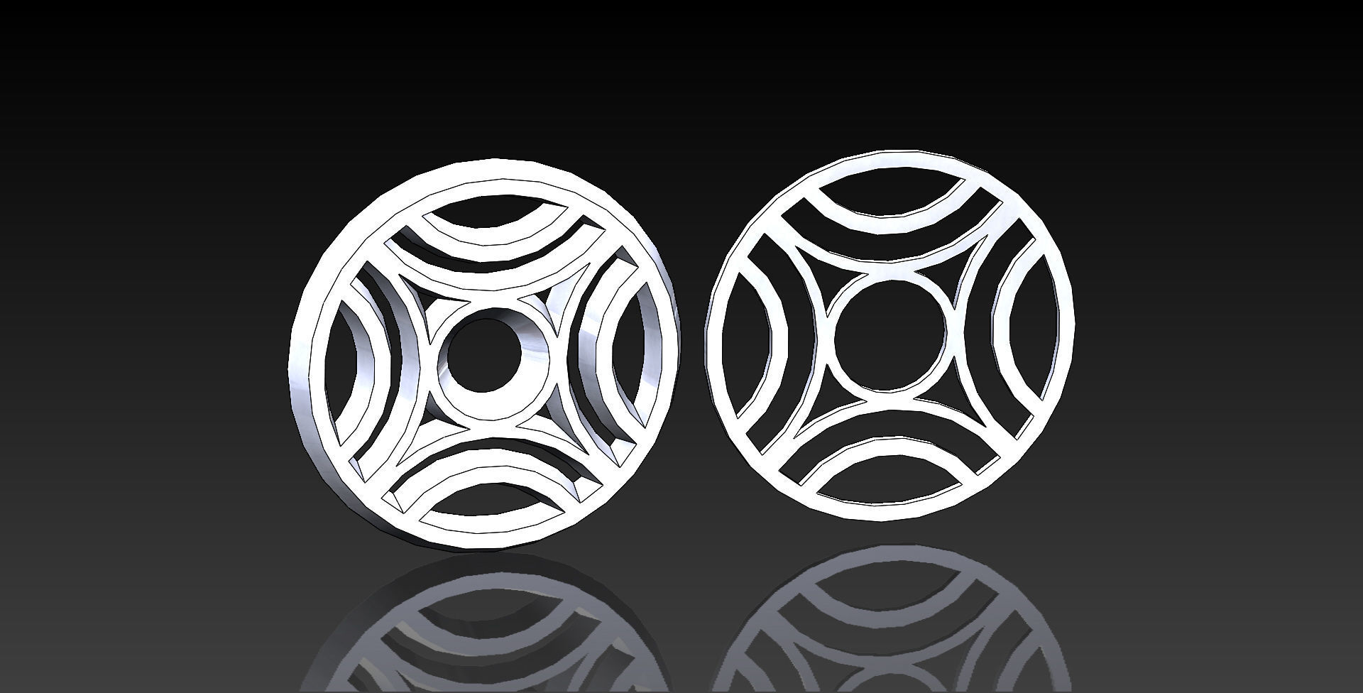 9 medieval ornaments 3D print model_15