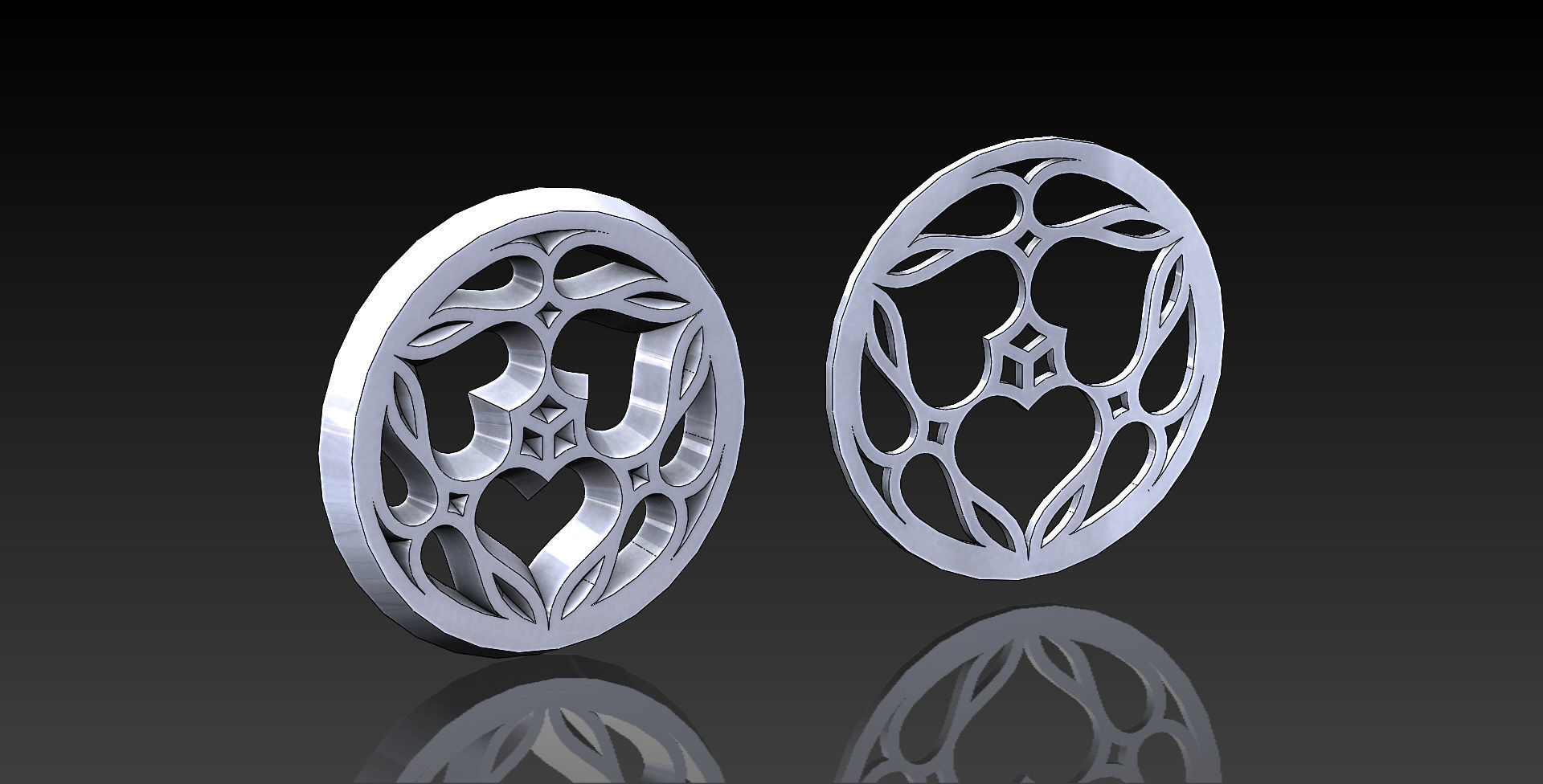 9 medieval ornaments 3D print model_6