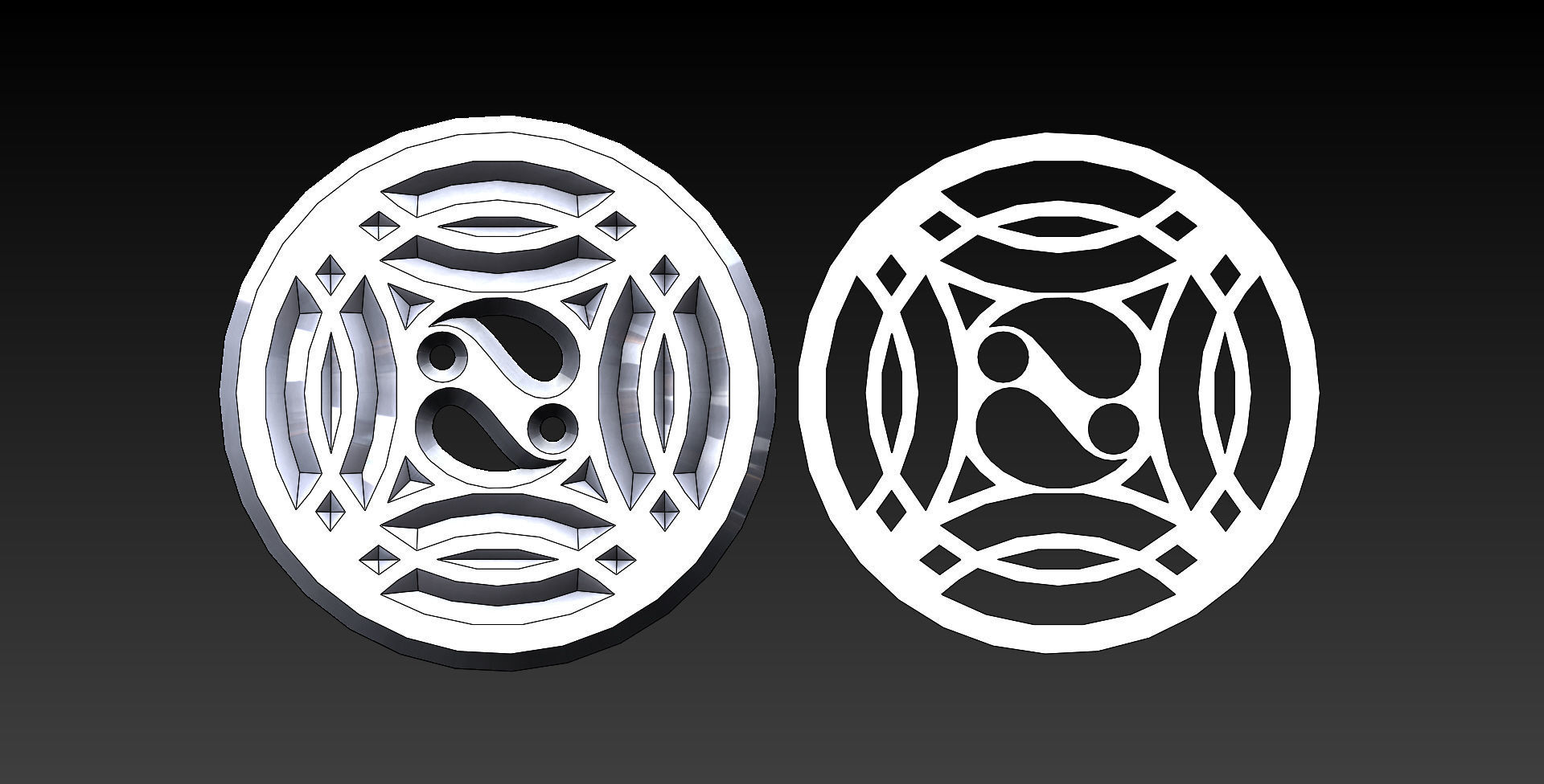 9 medieval ornaments 3D print model_14
