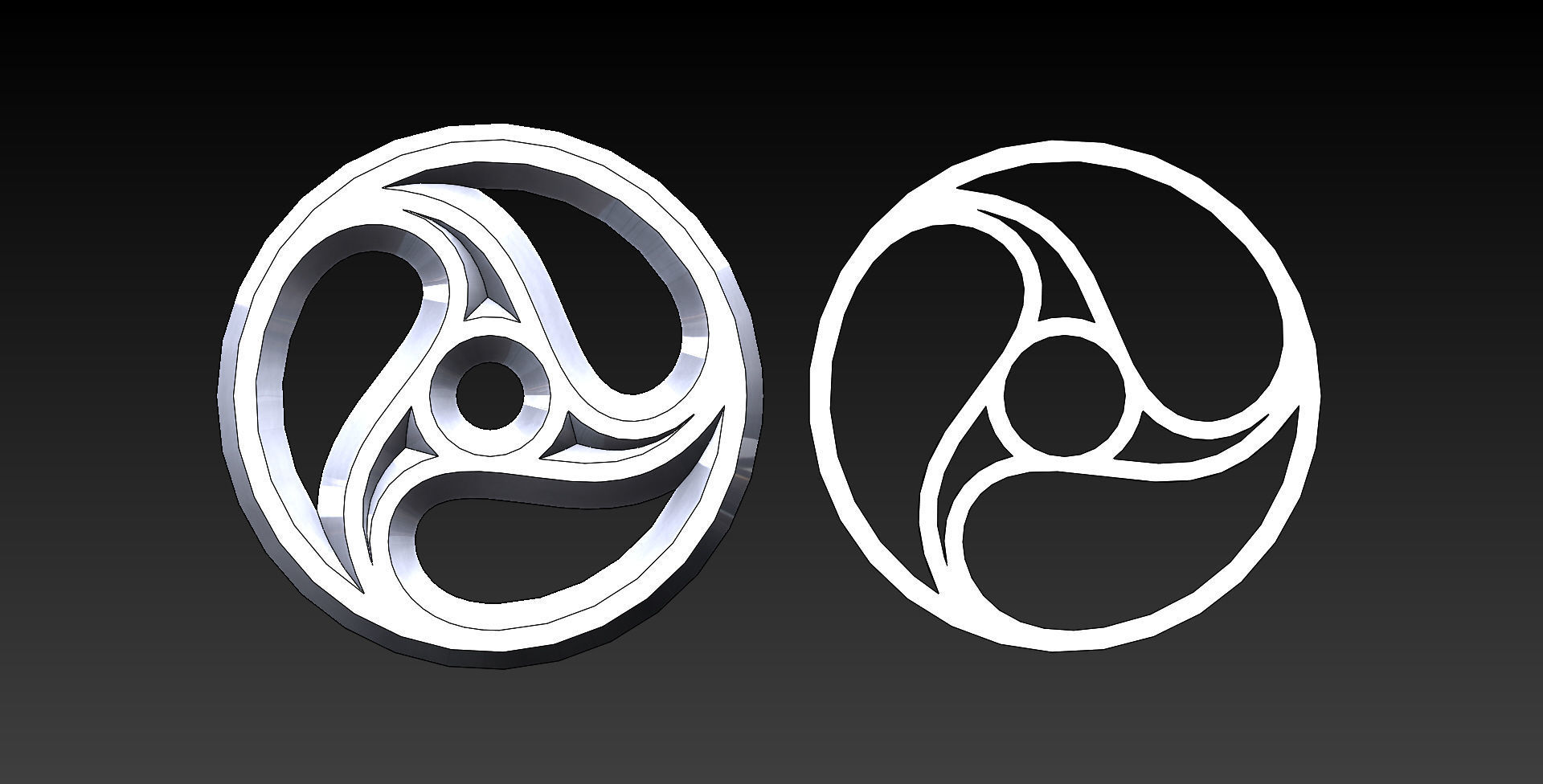 9 medieval ornaments 3D print model_20