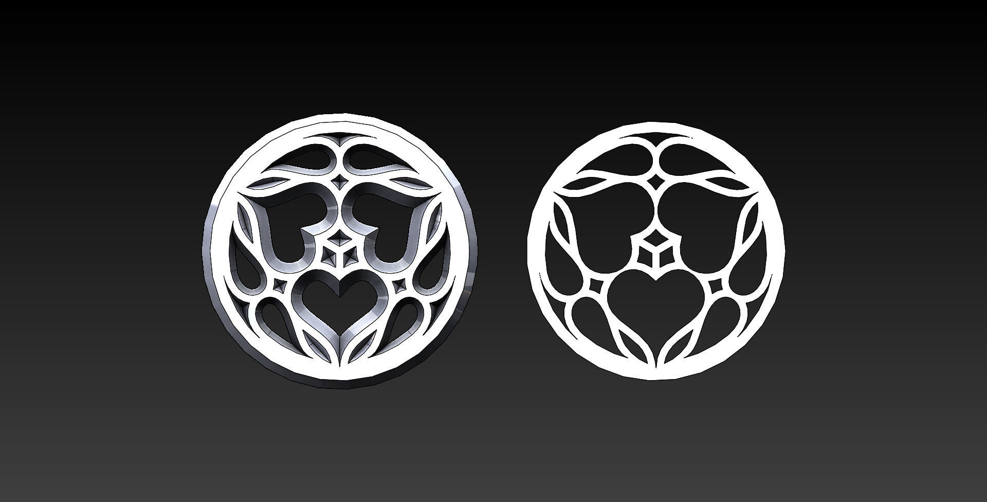 9 medieval ornaments 3D print model_5