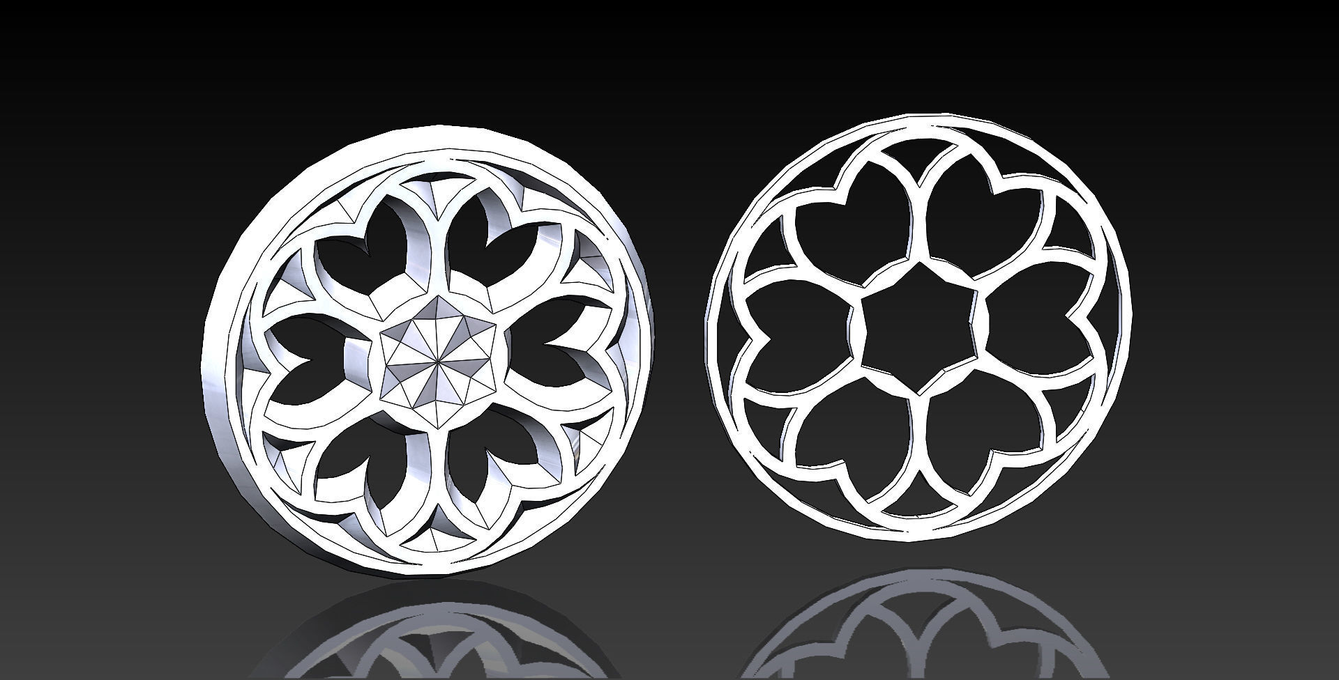 9 medieval ornaments 3D print model_11
