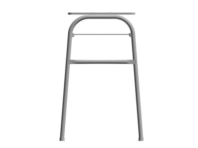 School Table 3D Model 3D model_6