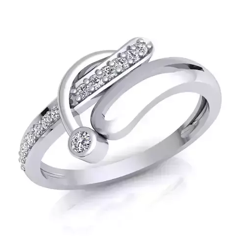 Woman Diamond Ring 02