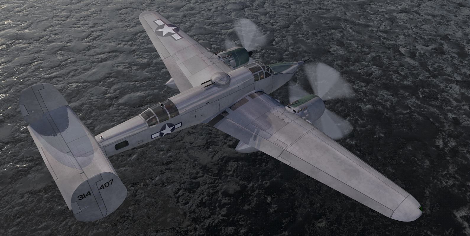 Beechcraft XA-38 Grizzly 3D model_9