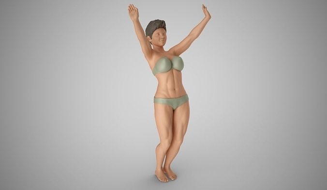 Woman Awakening 3D print model