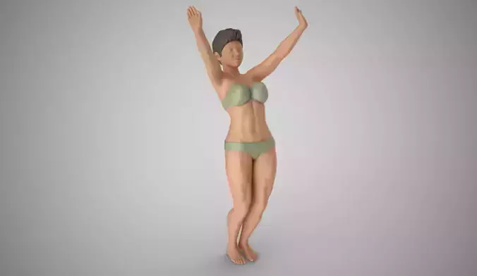 Woman Awakening 3D print model