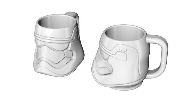 Mug Stormtrooper Star Wars 3D print model