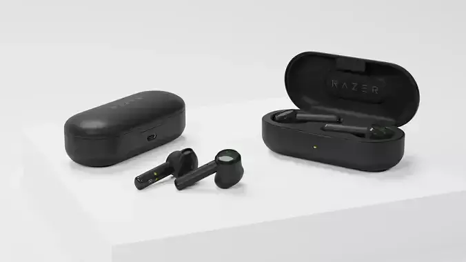 Razer Hammerhead ture wireless Earbuds 3D model