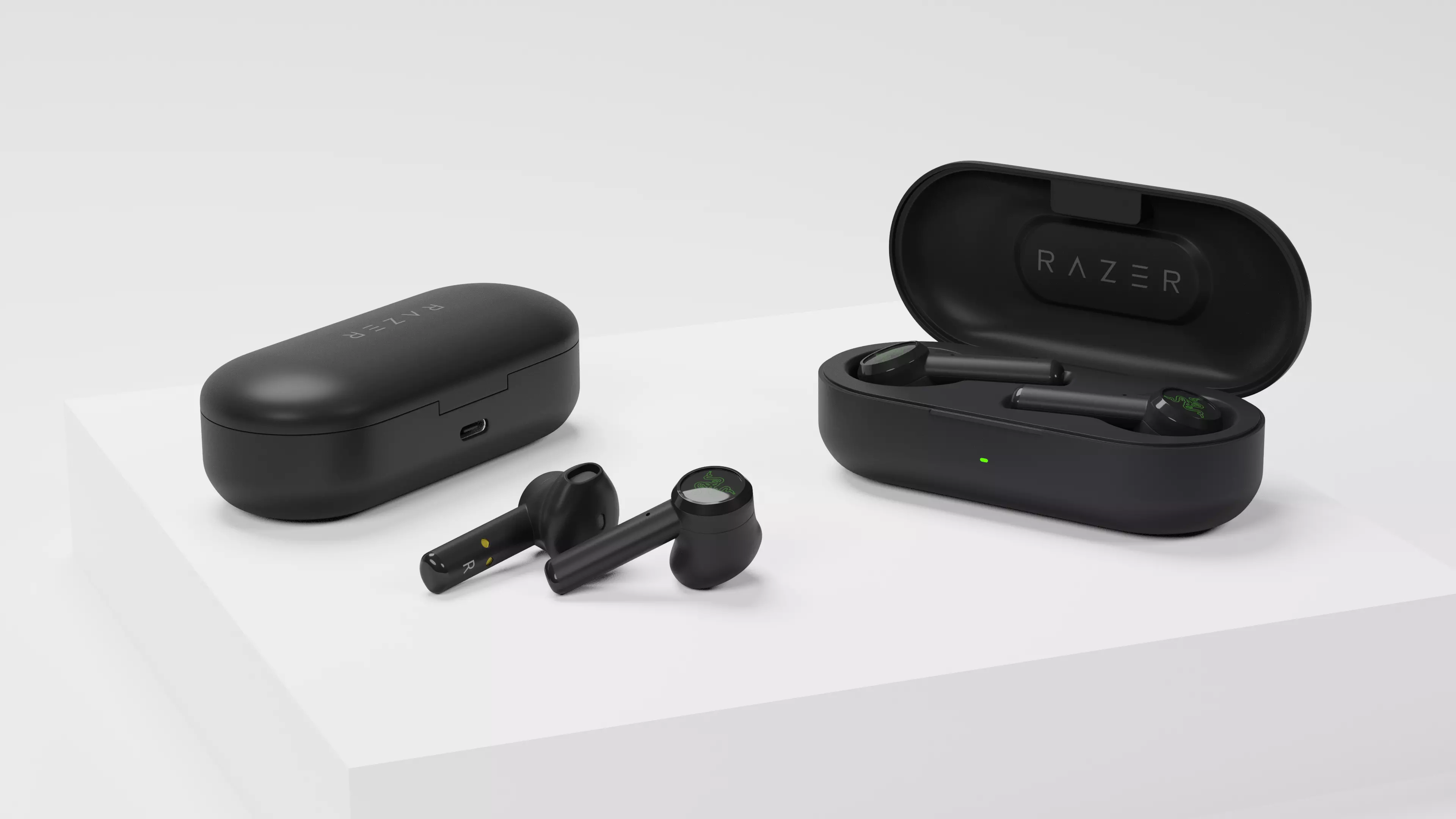 Razer Hammerhead ture wireless Earbuds 3D model_0