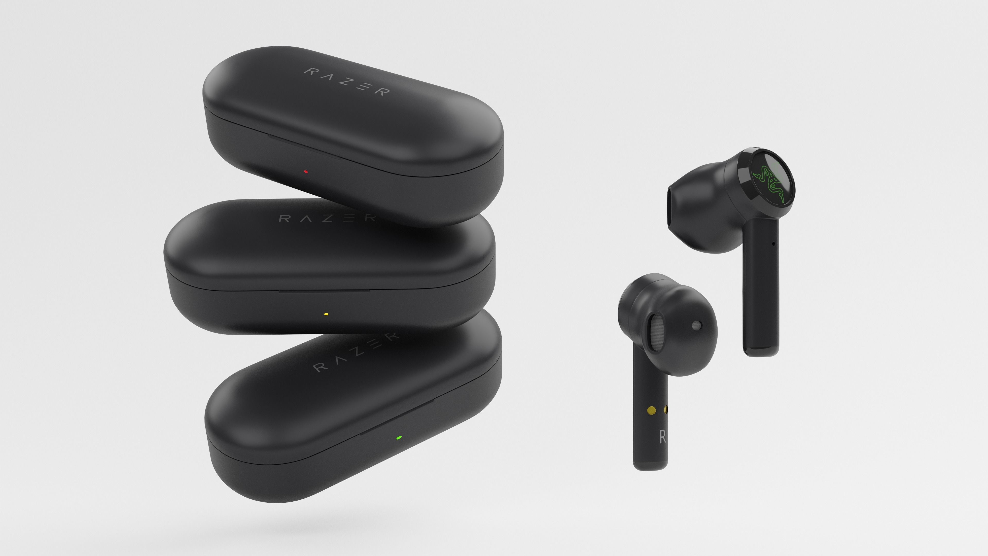 Razer Hammerhead ture wireless Earbuds 3D model_3
