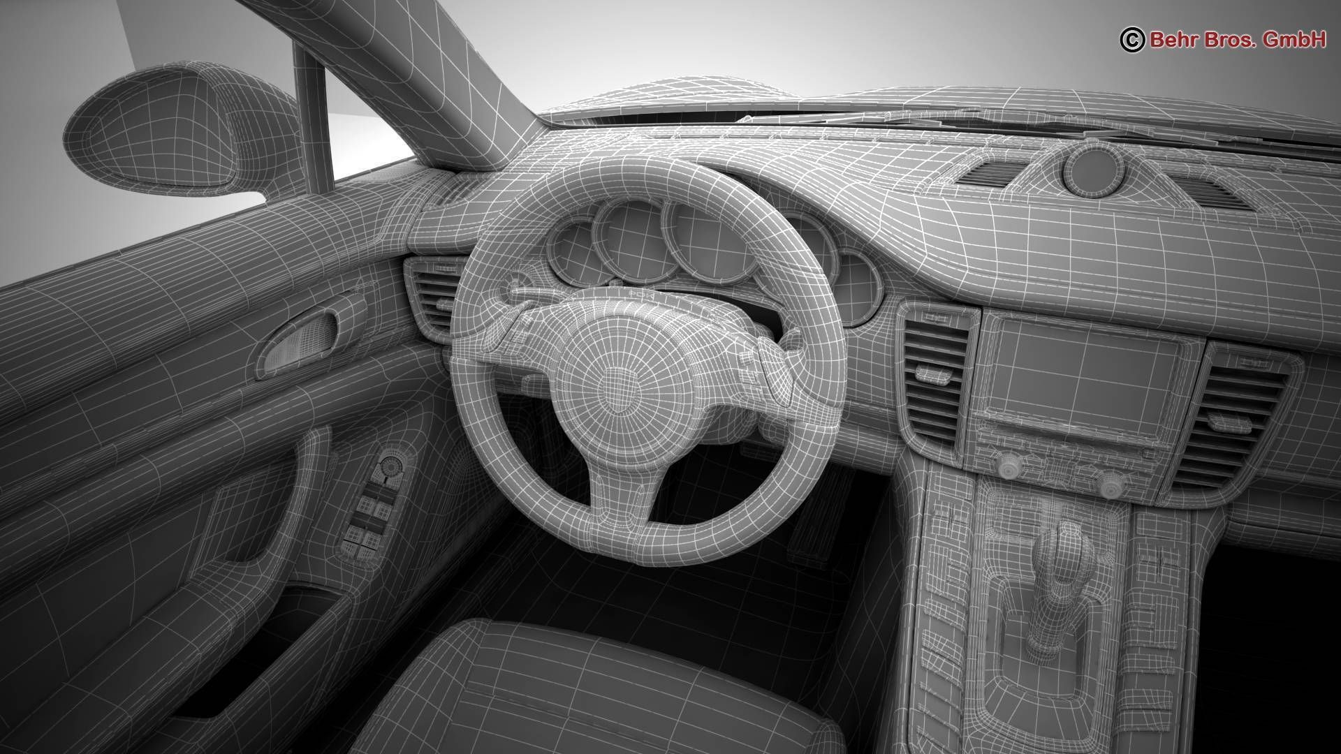 Porsche Panamera Turbo S 2014 3D model_29