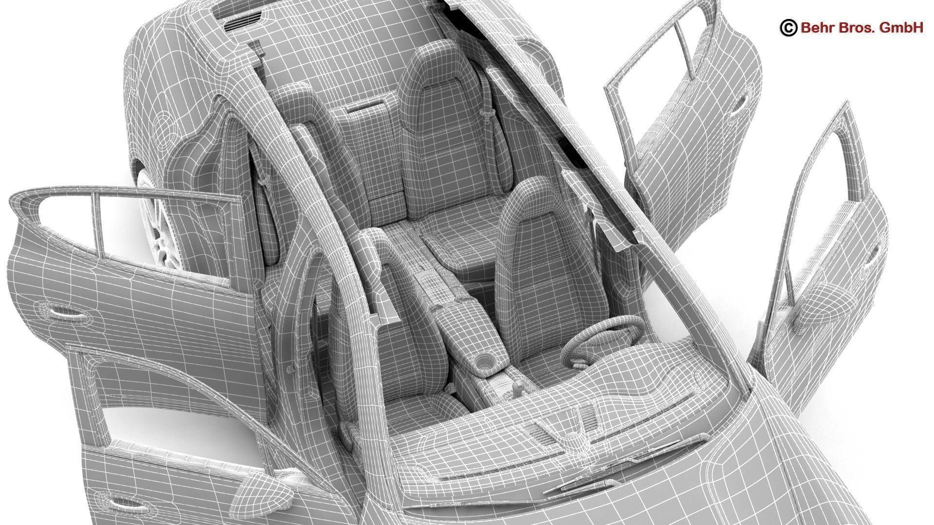 Porsche Panamera Turbo S 2014 3D model_26