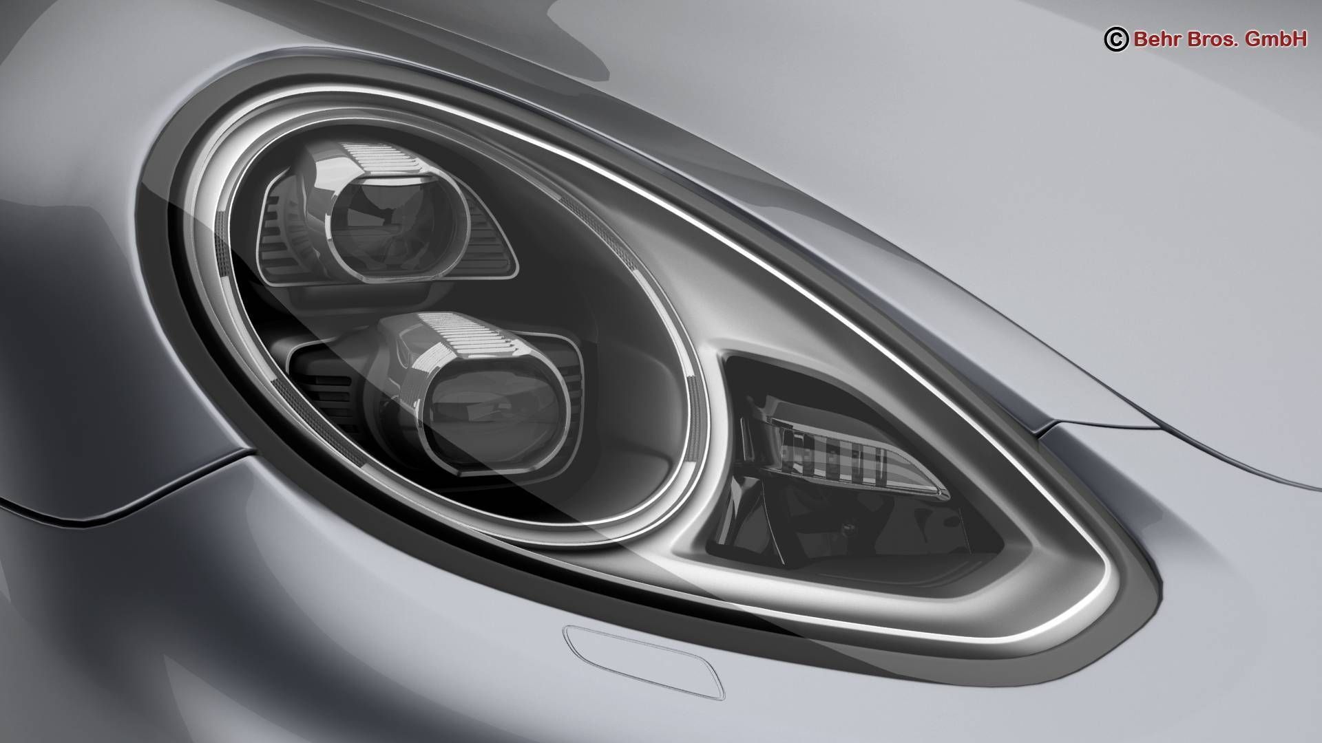 Porsche Panamera Turbo S 2014 3D model_9