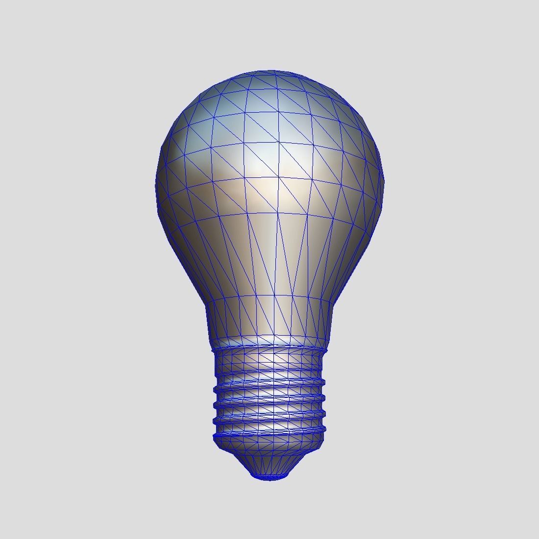 CC0 - Light Bulb Free low-poly 3D model_1