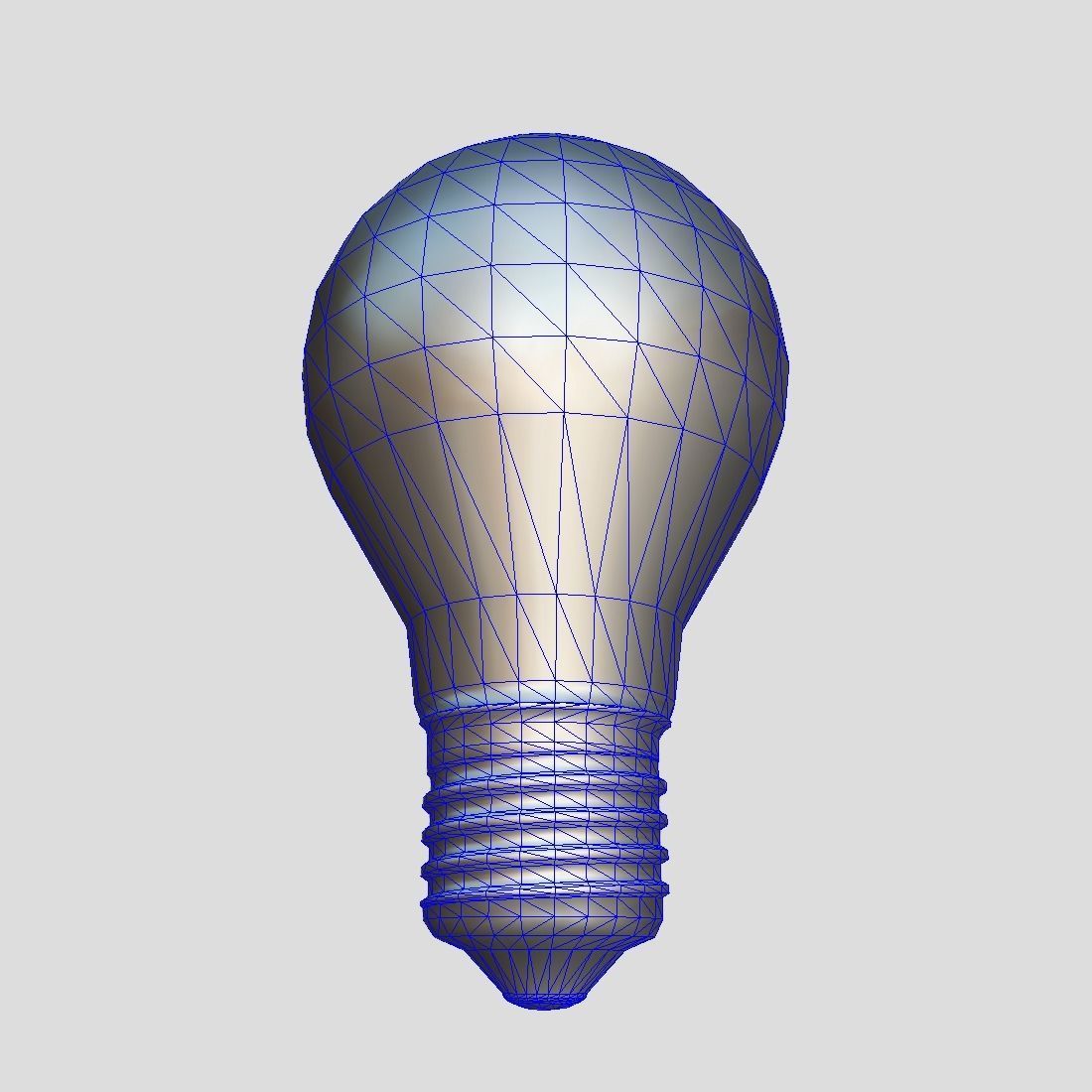 CC0 - Light Bulb Free low-poly 3D model_7