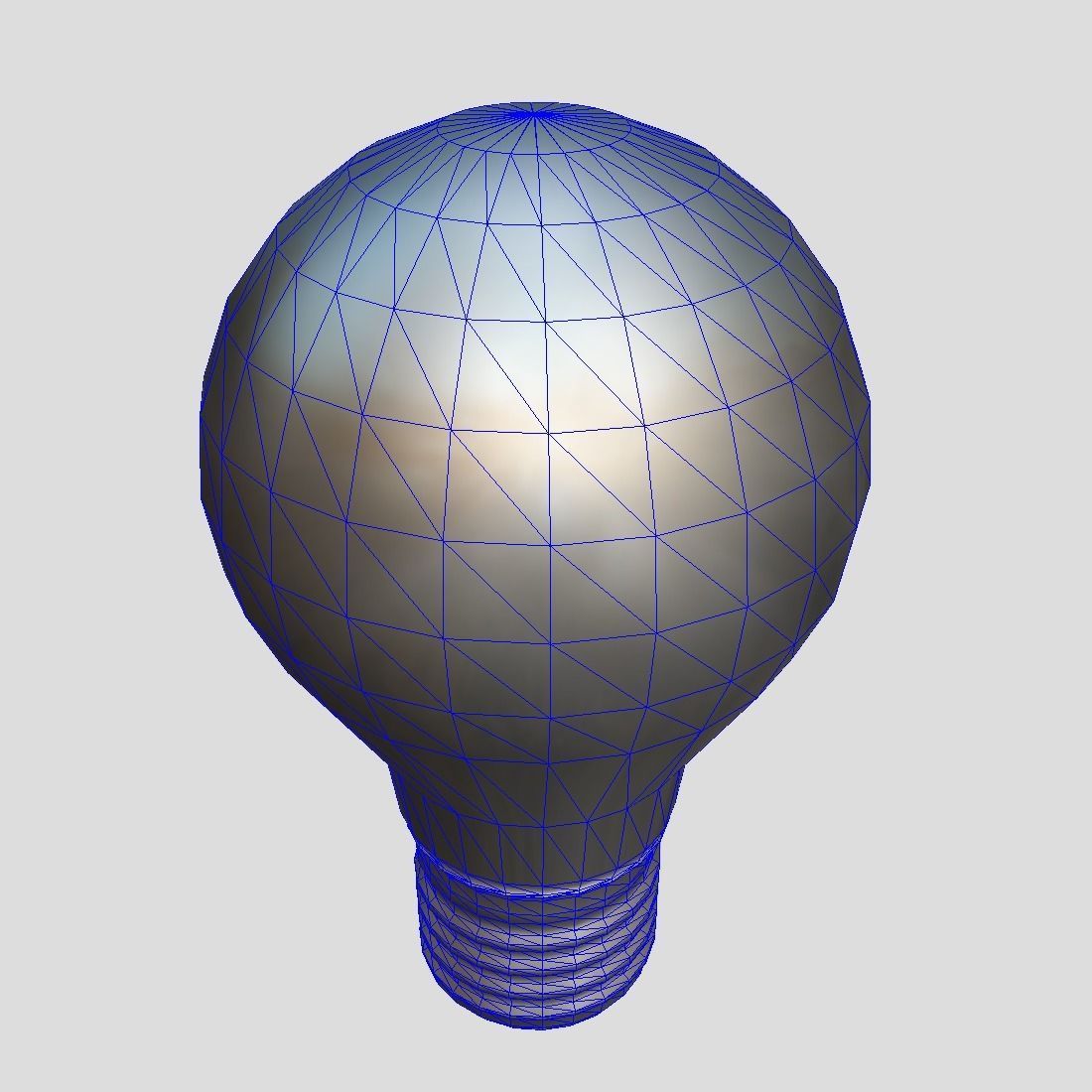 CC0 - Light Bulb Free low-poly 3D model_3