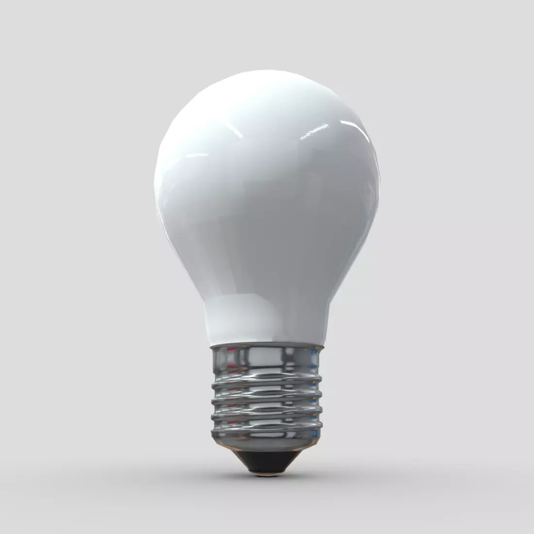 CC0 - Light Bulb Free low-poly 3D model_0