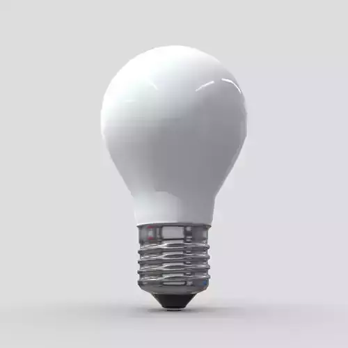 CC0 - Light Bulb Free low-poly 3D model