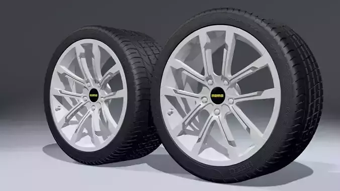 Momo Quantum alloy wheels with PZERO tires