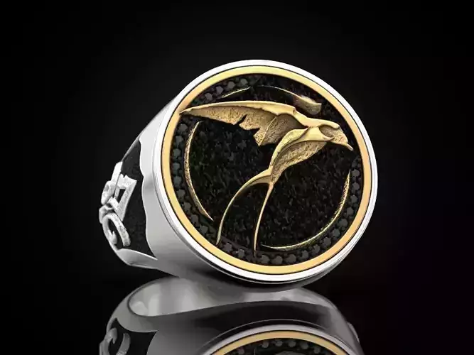 Swallow Ciri witcher ring 3D print model
