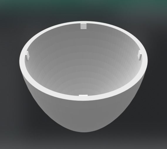 Elfic Lamp 3D print model_1