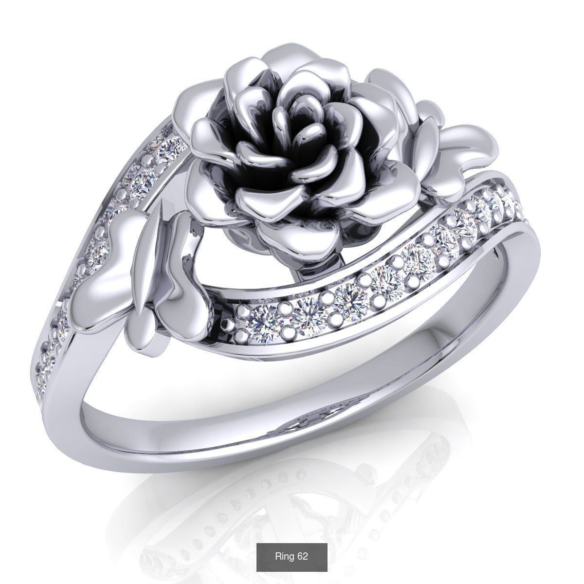 Fancy Rose Vintage Collection Ring _7