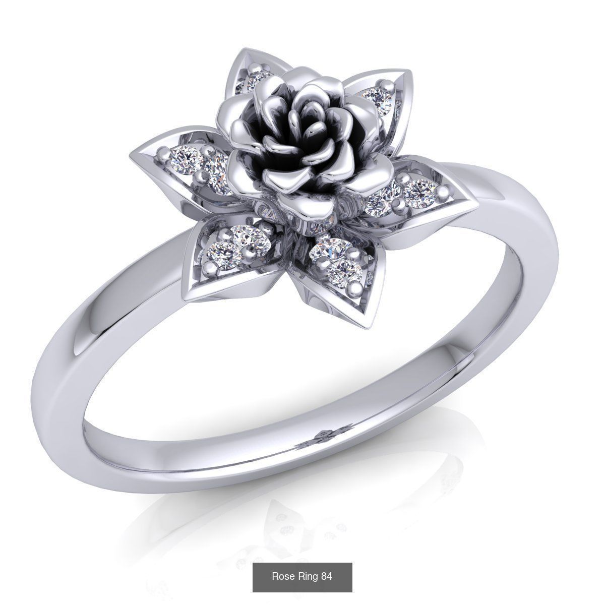 Fancy Rose Vintage Collection Ring _28