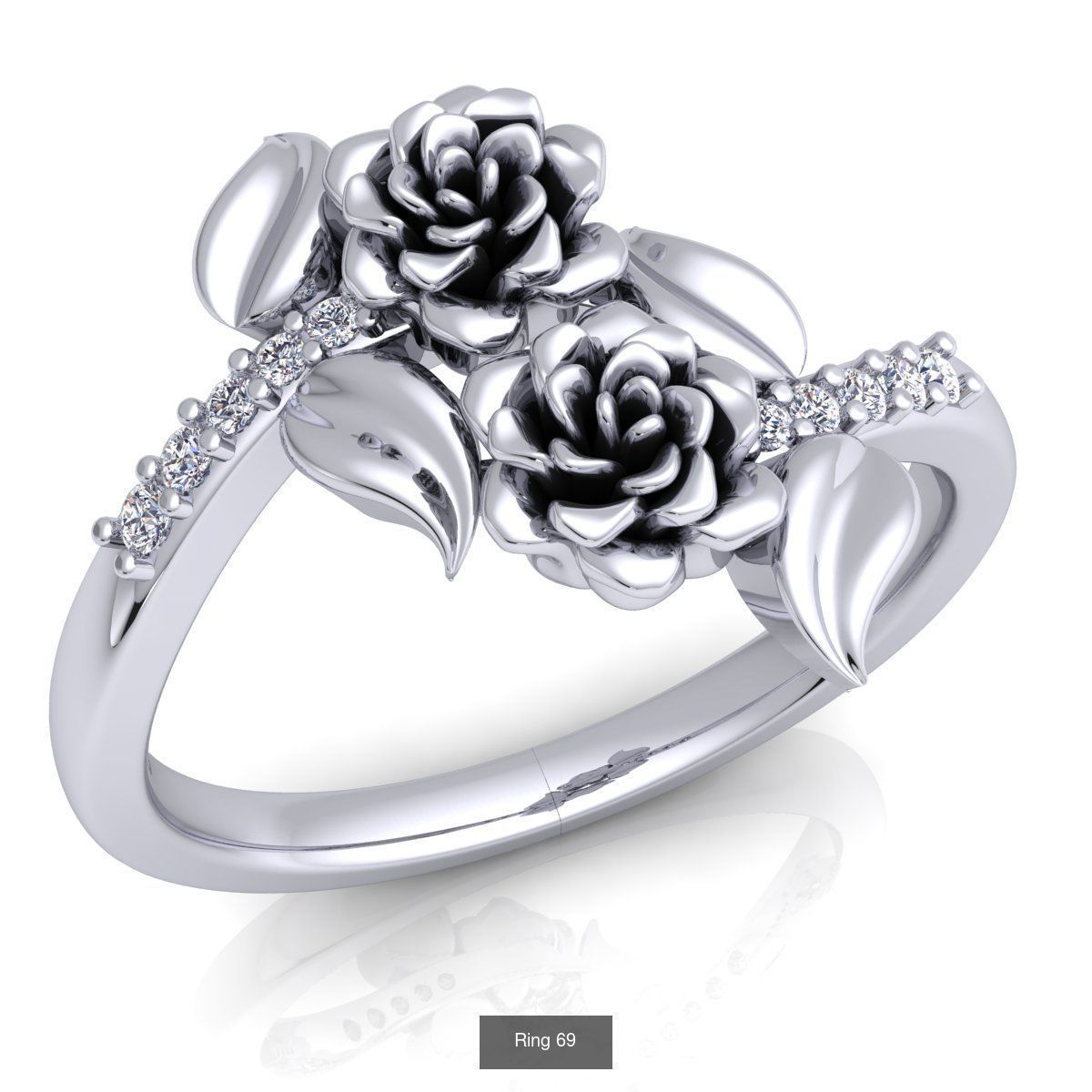 Fancy Rose Vintage Collection Ring _14
