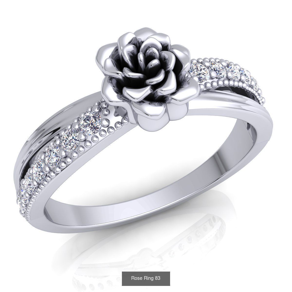 Fancy Rose Vintage Collection Ring _27