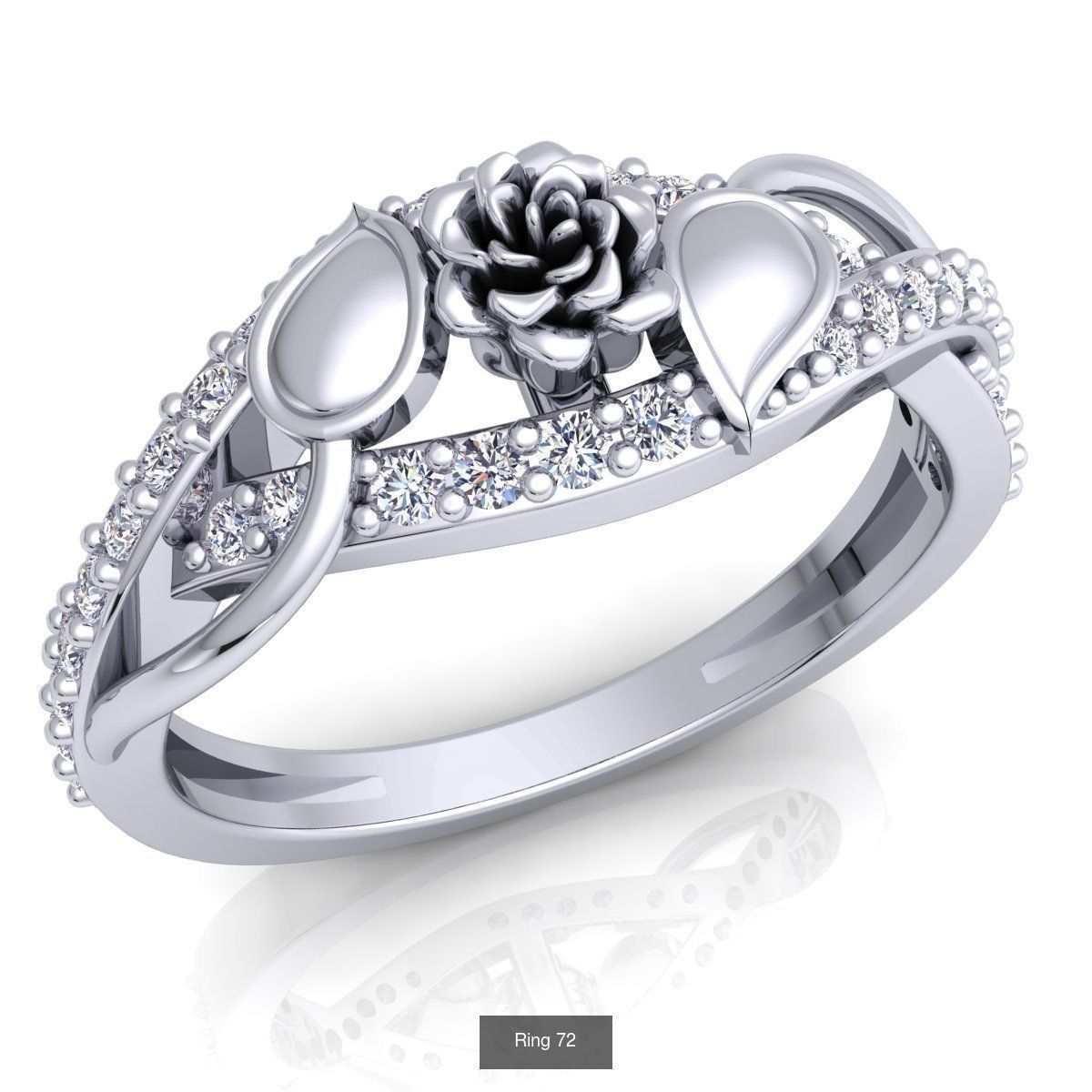 Fancy Rose Vintage Collection Ring _17