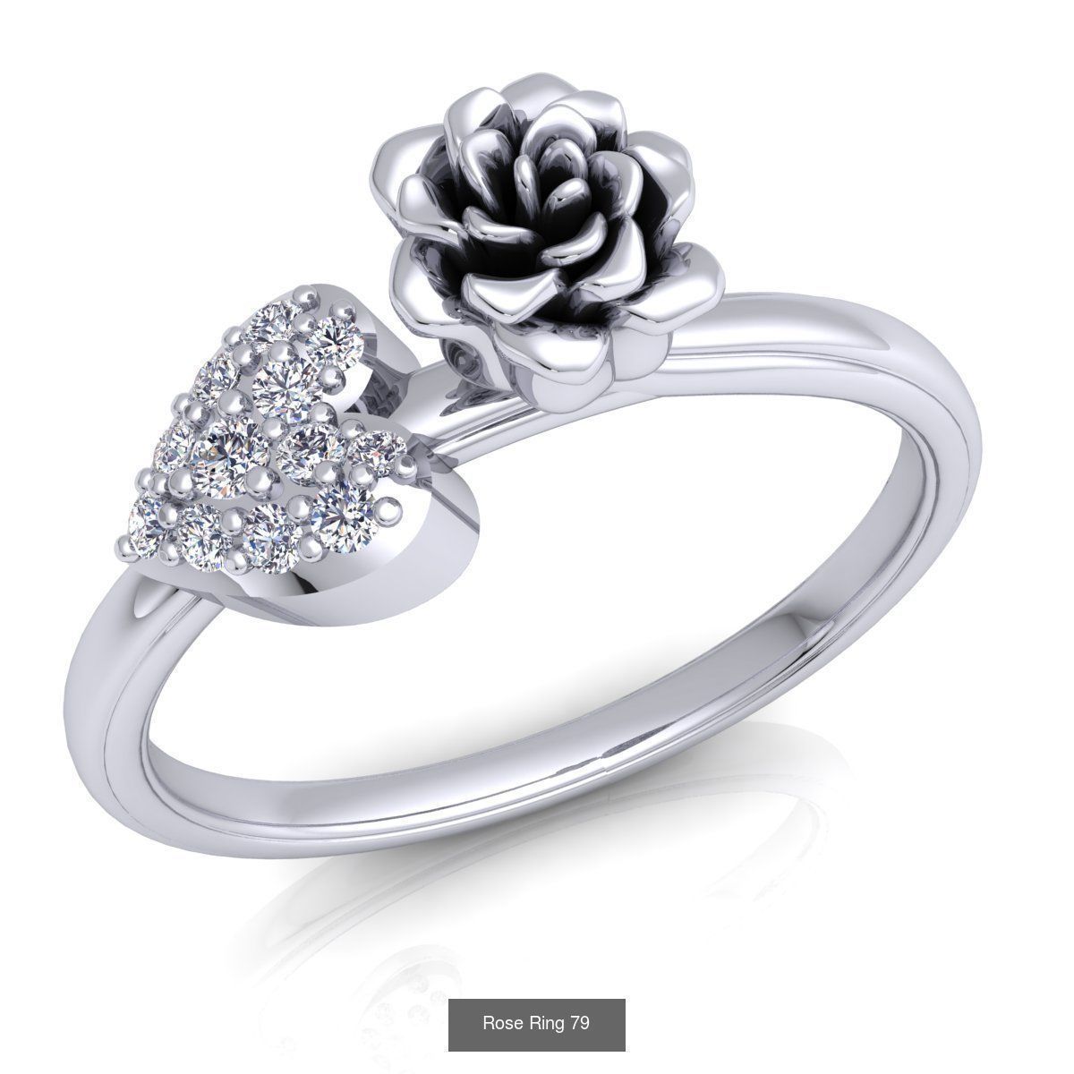 Fancy Rose Vintage Collection Ring _24