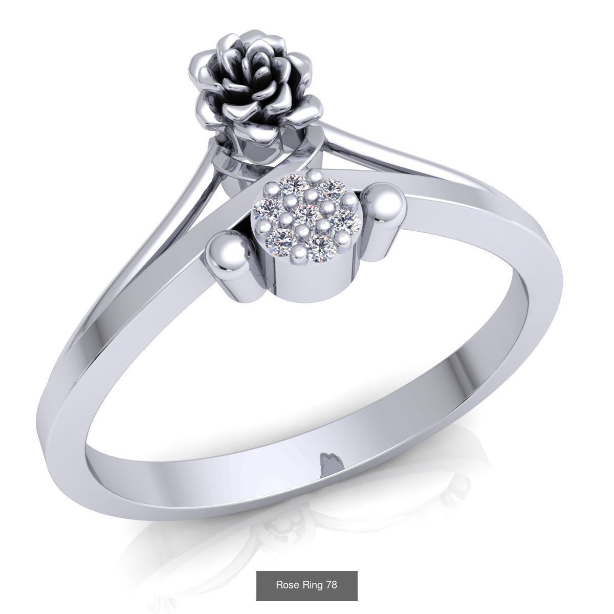 Fancy Rose Vintage Collection Ring _23