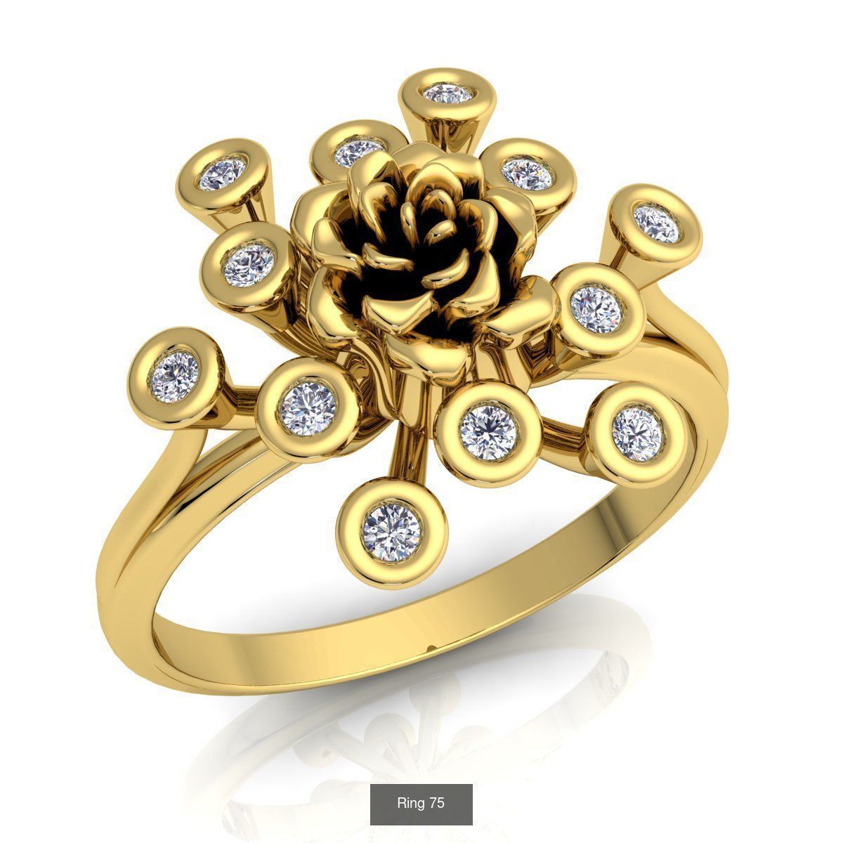 Fancy Rose Vintage Collection Ring _20