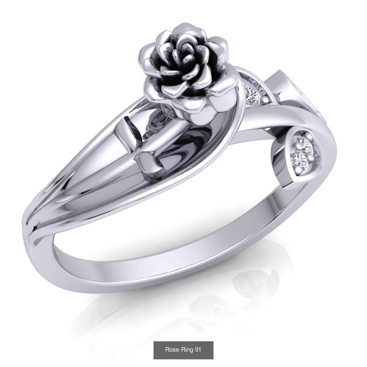 Fancy Rose Vintage Collection Ring _35