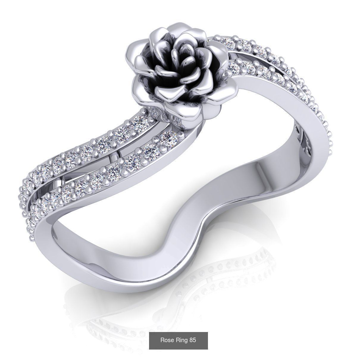 Fancy Rose Vintage Collection Ring _29
