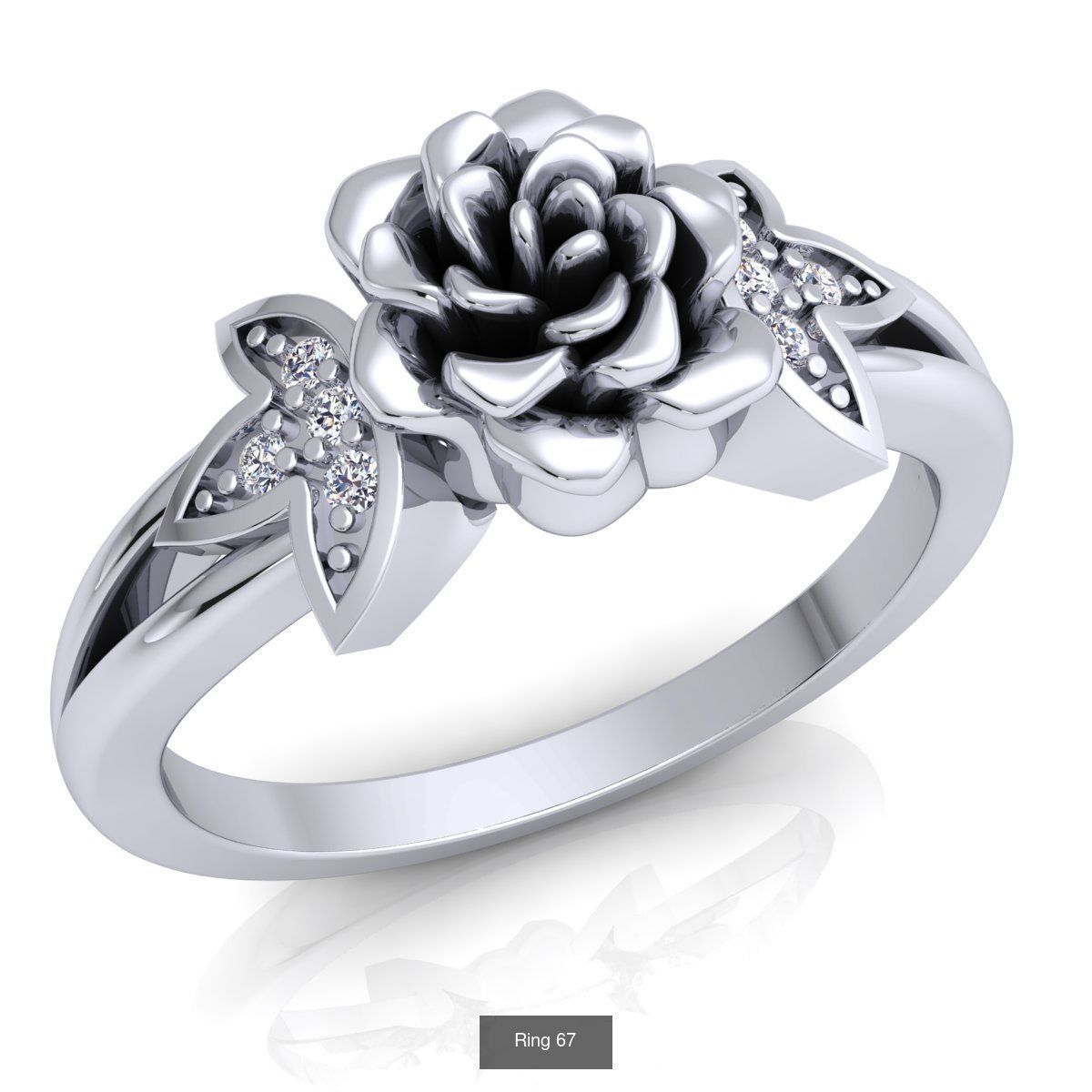 Fancy Rose Vintage Collection Ring _12