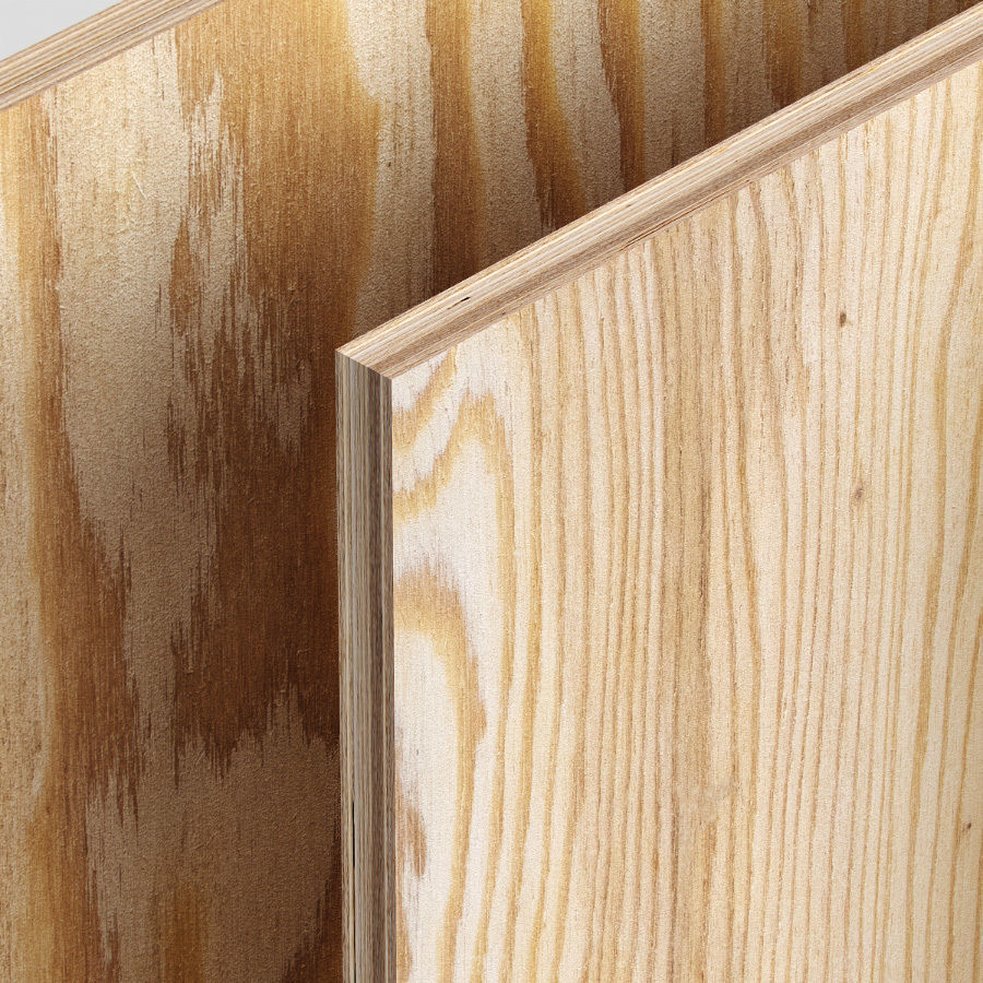 Set of plywood sheets - 5 items Low-poly 3D model_2