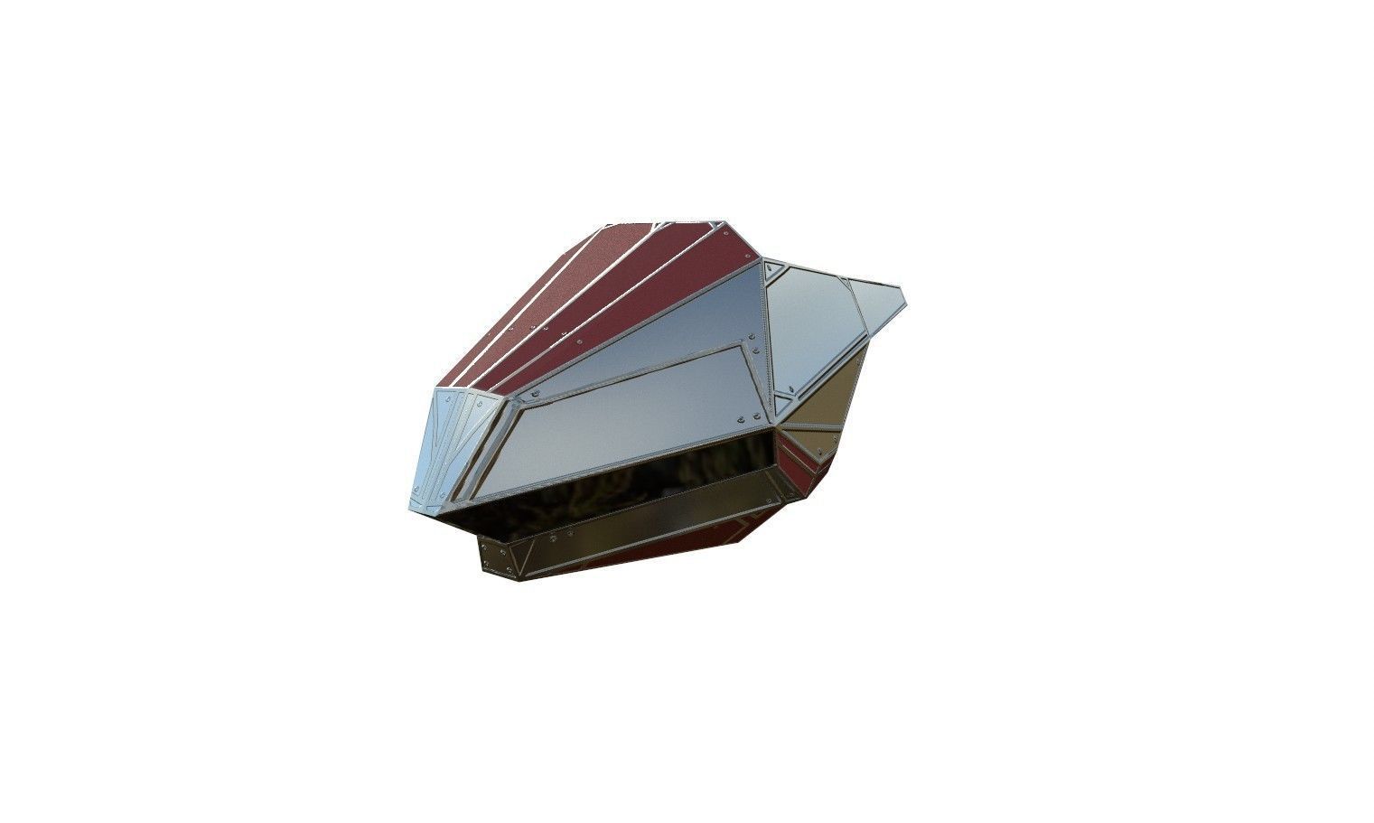 scimet mega Low-poly 3D model_7