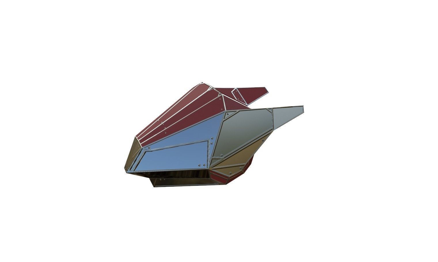 scimet mega Low-poly 3D model_6