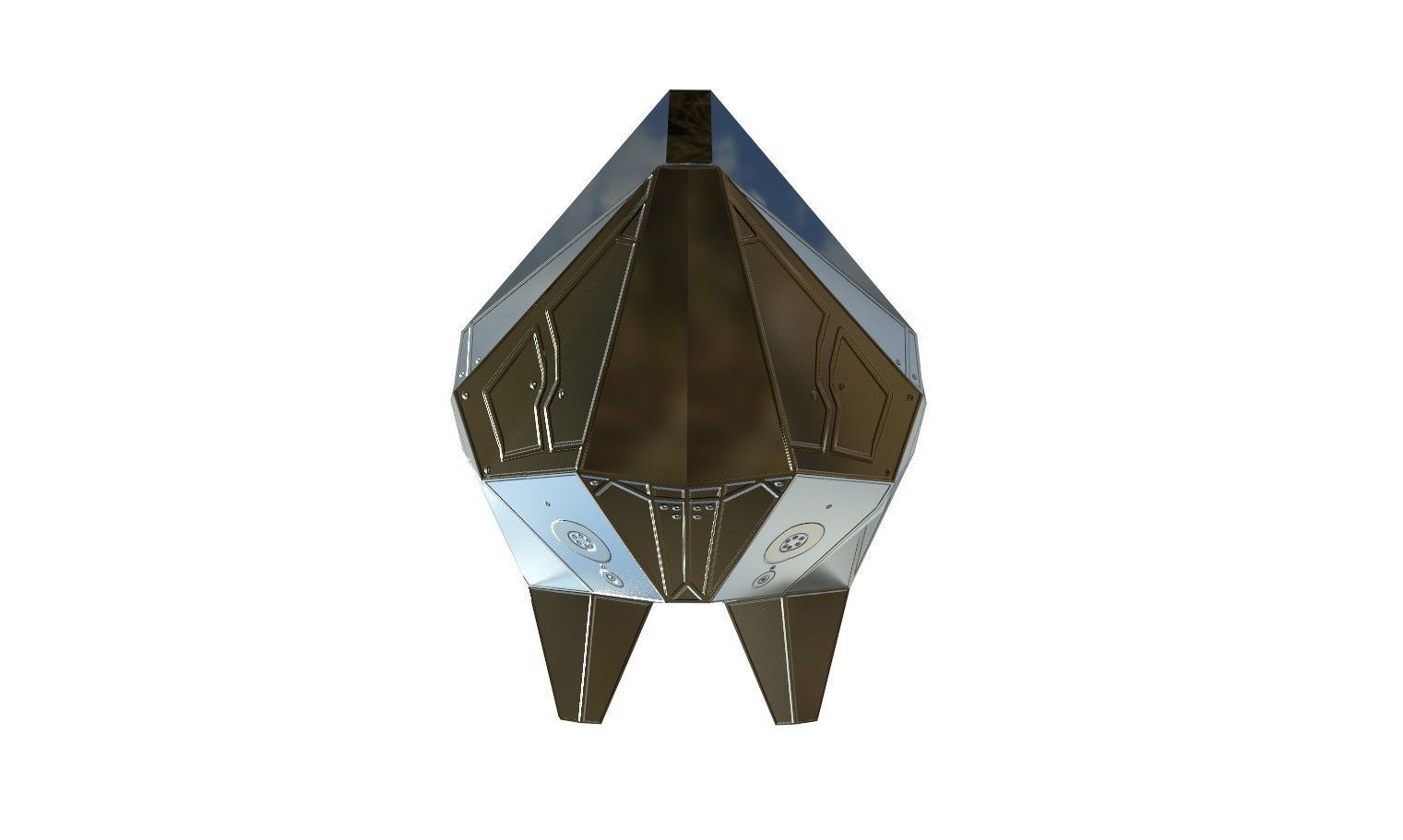 scimet mega Low-poly 3D model_16