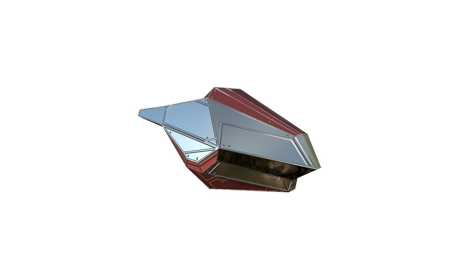 scimet mega Low-poly 3D model_1