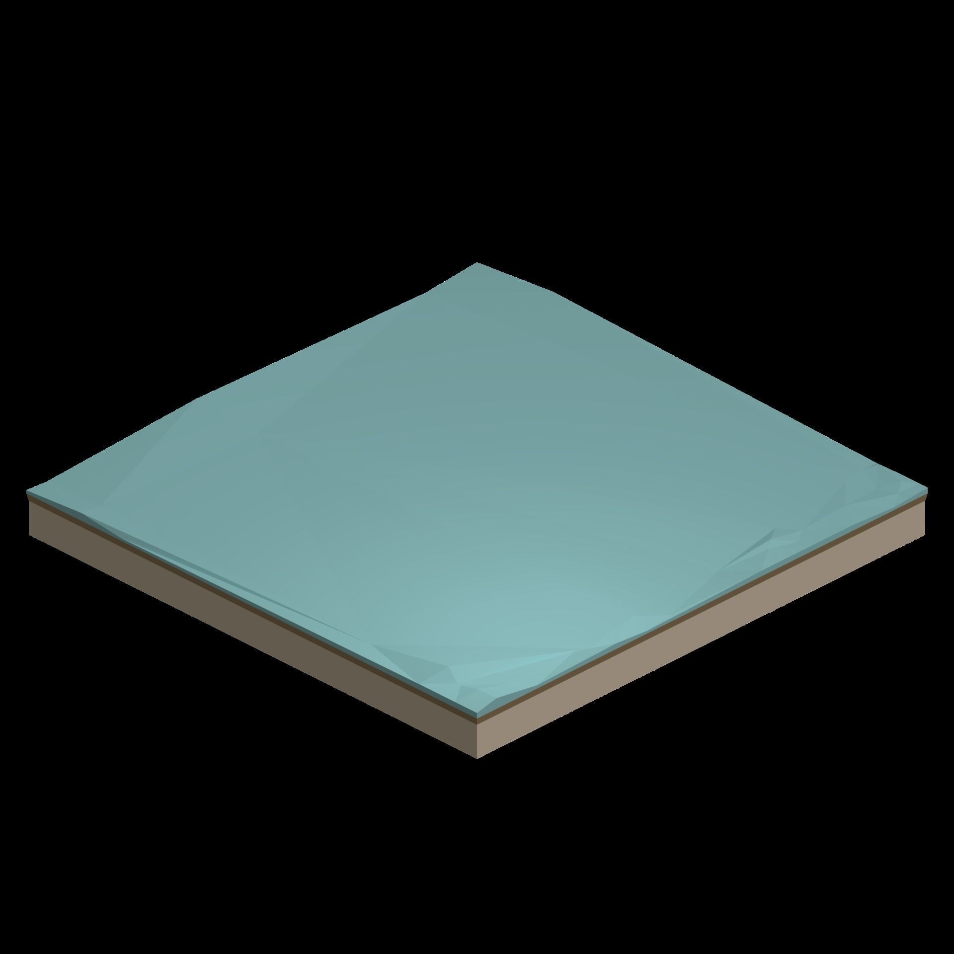 Sci-fi isometric city SET Low-poly 3D model_17